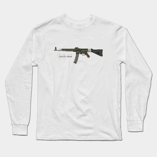 German Assault Rifle StG 44 Long Sleeve T-Shirt by NorseTech